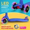 Kids Scooter, 3-Wheel Light-Up Kick Scooter, 4 Adjustable Height, Lean to Steer, Lightweight Design,for Kids Age 3-12 - image 4 of 4