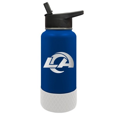 Clip-on Water Bottle - Los Angeles Rams - Stainless CapBase w Pop-Up Top