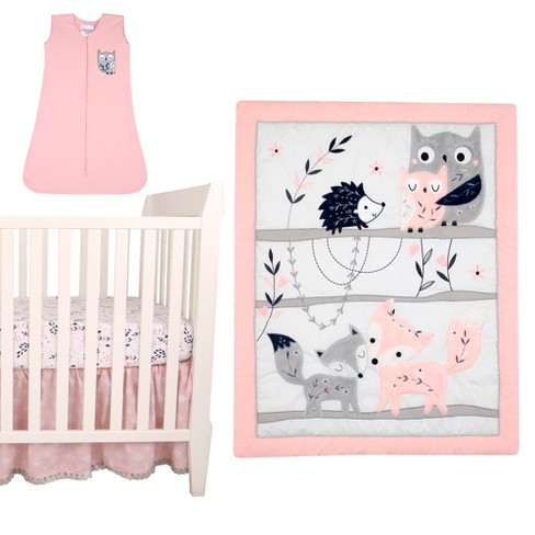 Lambs and ivy 4 piece store crib set