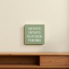 Slickblue Funny Retirement Wood Sign – I Don’t Want To, I’m Retired – Rustic 7x7 Wall Décor, Multiple Color Options - 2 of 3