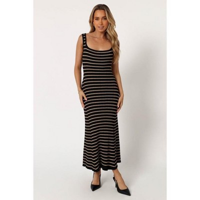 Petal and Pup Henry Striped Midi Dress