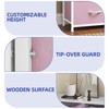 10 Drawer Dresser , Fabric Storage Tower, Organizer Unit for Room, Living Room, Hallway, Closets ,Sturdy Steel Frame, Wooden Top - 4 of 4