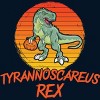 Boy's Design By Humans Tyrannoscareus Rex Funny Dinosaur Halloween Costume By rawresh6 T-Shirt - 2 of 3