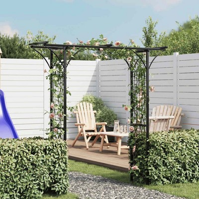 vidaXL Garden Arch 78.7"x20.5"x80.3"