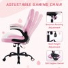 Grungis PU Leather Office Chair with Lumbar Support,Ergonomic Desk Chair for Adult, Student - 4 of 4