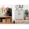 South Shore Farnel Cabinet Pure White : Laminated Particle Board, 2 Shelves, 1 Drawer, CARB Certified - 3 of 4