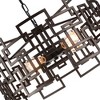 CWI Lighting Litani 4 Light Down Chandelier With Brown Finish - 3 of 4