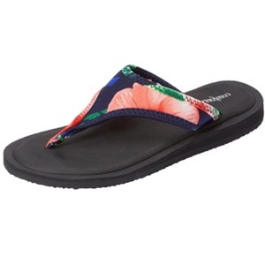 Comfortview The Sylvia Soft Footbed Thong Slip On Sandal (Wide Widths Available) - 1 of 4