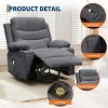 GustoWave Oversized Power Lift Recliner with Massage & Heat for Elderly, Big & Tall Reclining Chair, Single Lazy Boy Recliner Sofa - 3 of 4