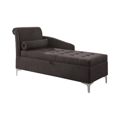 Dartania Storage Chaise Gray - HOMES: Inside + Out