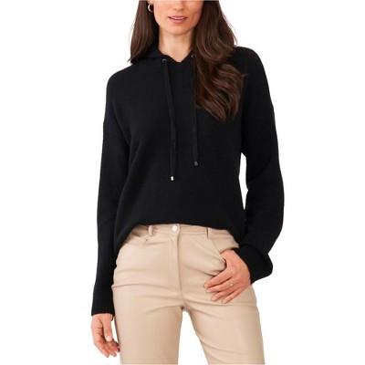Vince Camuto Womens Hooded Pullover Hoodie Sweatshirt