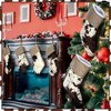 2 Pcs Western Cow Print Stockings Decor Bulk 20 Inch Large Plush Cowhide Stockings Ornaments Western Country Farmhouse - 4 of 4