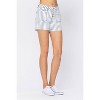 Women's High Waist Stripe Shorts - Judy Blue - 2 of 4