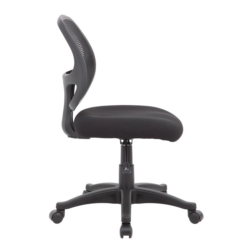 Commercial Grade Mesh Task Chair Black - Boss Office Products, 4 of 8