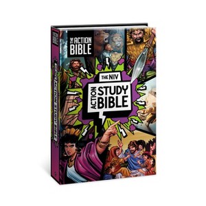 The NIV Action Study Bible, Hardcover, Full Color - (Action Bible) by  David C Cook - 1 of 1