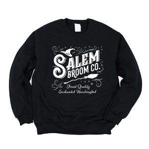 Simply Sage Market Women's Graphic Sweatshirt Retro Salem Broom Co - 1 of 4