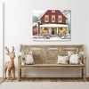 Courtside Market Christmas Farmhouse 20x24 Gallery-Wrapped Canvas - 2 of 4