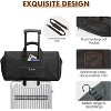 Convertible 2-in-1 Carry On Garment Duffle Bag, Hanging Suitcase with Toiletry Bag for Men Women - 4 of 4