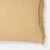 Oversized Woven Striped Lumbar Throw Pillow Neutral/Cream - Threshold™ designed with Studio McGee: Cotton Fabric, Indoor Use - 3 of 4
