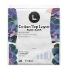 L . Organic Cotton Maxi Extra Long Overnight Pads - 2 of 4