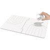 LunaLulinlk Drying Mat Large Fast-Absorbing Dish Drying Mat, Non-Slip Drying Pad Waterproof Counter Protector White - 2 of 4