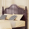 KTMBDW Wood Platform Bed Frame with Headboard, Wood Slat Support, No Box Spring Needed, Easy Assembly - 3 of 4