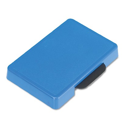 Identity Group Trodat T5460 Dater Replacement Ink Pad 1 3/8 x 2 3/8 Blue P5460BL