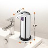Cheer Collection Automatic Touchless Soap Dispenser with Stainless Steel Design - 3 of 4