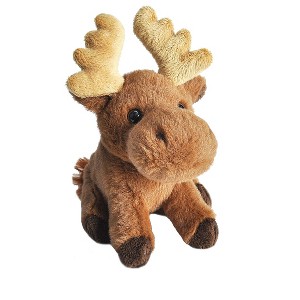 Wild Republic Pocketkins Eco Moose Stuffed Animal, 5 Inches - 1 of 1