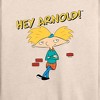 Women's - Hey Arnold! - Cool Arnold Lightweight French Terry Wide Neck Long Sleeve Shirt - 2 of 4
