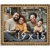PosterPalooza | 19x15 Wood Antique Frame with UV Acrylic, 4 Finishes: Bronze, Gold, Silver, and Black - 2 of 4