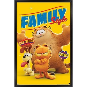 Trends International The Garfield Movie - Family Style Framed Wall Poster Prints - 1 of 4