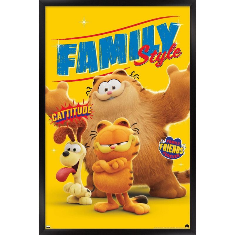 Trends International The Garfield Movie - Family Style Framed Wall Poster Prints, 1 of 7