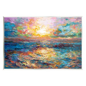 Stupell Industries Sunset in Mykonos Beach, 13" x 19" - 1 of 4