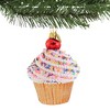 Huras 4.0 Inch Rainbow Sprinkled Cupcake Ornament Sweets Pastry Cake Tree Ornaments - image 2 of 3