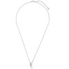 SHINE by Sterling Forever CZ Seahorse Pendant Necklace - 3 of 3