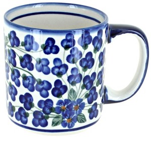 Blue Rose Polish Pottery WR Unikat Mug - 1 of 1