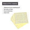 Unique Bargains Office Home Warehouse Self-Adhesive Number Stickers 15 Sheet - 3 of 4