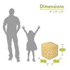 Majestic Home Goods,Cube Pouf Fusion - 2 of 4
