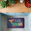 Stupell Industries Whimsical Oh What Fun Dog Printed Anti-Fatigue Floor Mat, design by Andrea Jasid Grassi, 30"x18" - 3 of 4