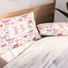 Deny Designs King April Lane Art Bows Monogram B Microfiber Printed Pillow Sham - 2 of 3