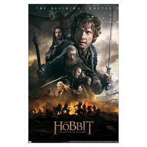 Trends International The Hobbit: The Battle of the Five Armies - One Sheet Framed Wall Poster Prints - 1 of 4
