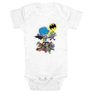 Infant's DC Super Friends Batman Defeats Bodysuit - 1 of 3