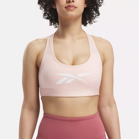 Reebok Lux Vector Racer Sports Bra S Possibly Pink : Target