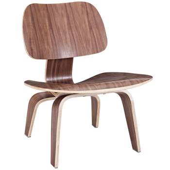 Fathom Wood Lounge Chair - Modway