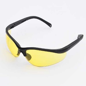 LEDwholesalers UV Protection Adjustable Safety Glasses with Yellow Tint, 7821 - 1 of 4