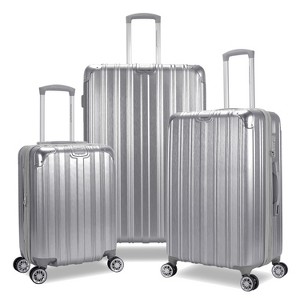 American Green Travel Melrose S 3-Piece TSA Anti-Theft Spinner Luggage Sets - 1 of 4