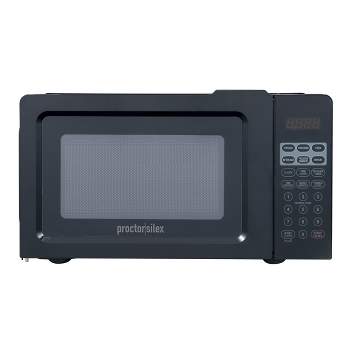 Proctor Silex 700W Countertop Microwave Black