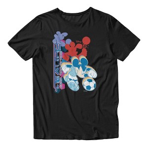 Disney Mickey Mouse World Cup Hero Men's T-Shirt - Black, 2XL : Target