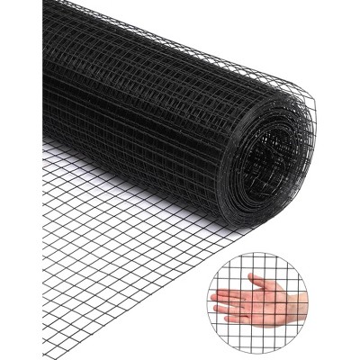 Whizmax Hardware Cloth 1/4 Inch, Chicken Wire Fencing, 24" X 100' Galvanized Wire Mesh Roll, Raised Garden Bed Supports Wire Mesh Fence